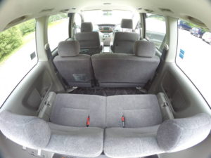 Interior of Our Toyota Noah