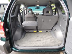 Interior of our toyota RAV4 for Hire in Uganda / Kampala