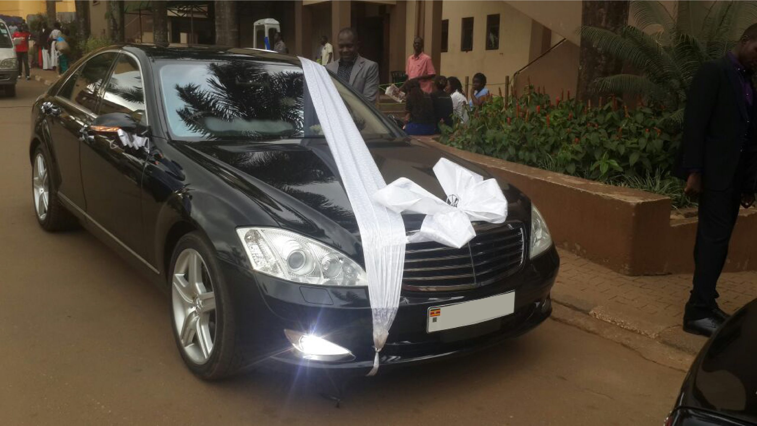 Mercedes Benz s Class Wedding car in Kampala Uganda