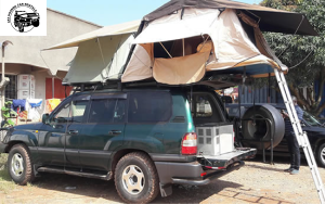 Land cruiser GX with 2 roof top tents