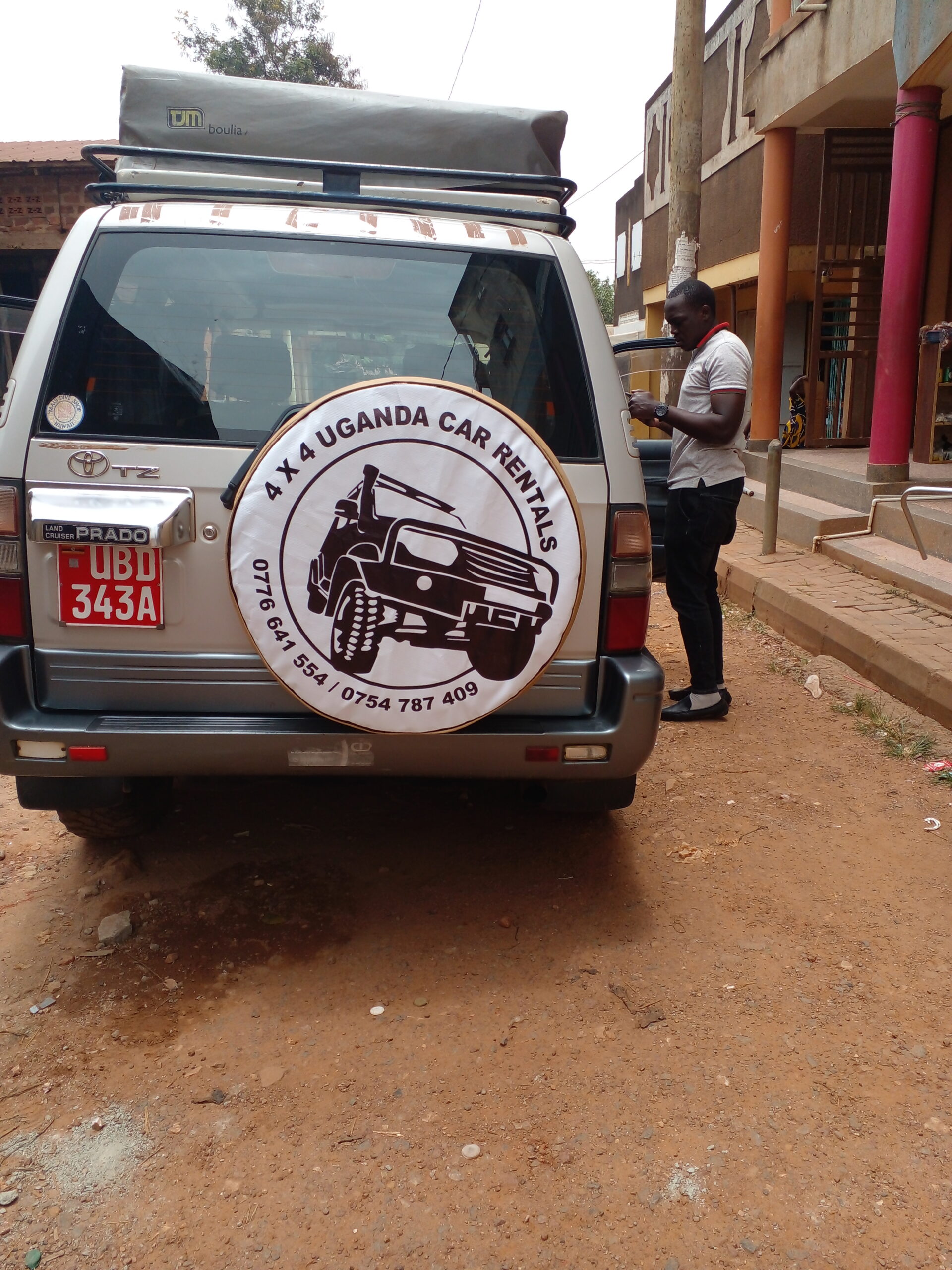 Self drive Car Rental With Roof Top Tents In East Africa