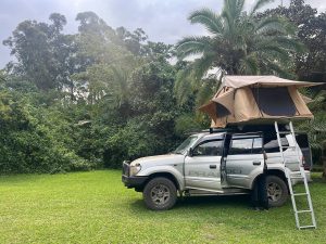 Amazing Experience Renting a Land Cruiser Prado with Rooftop Tent