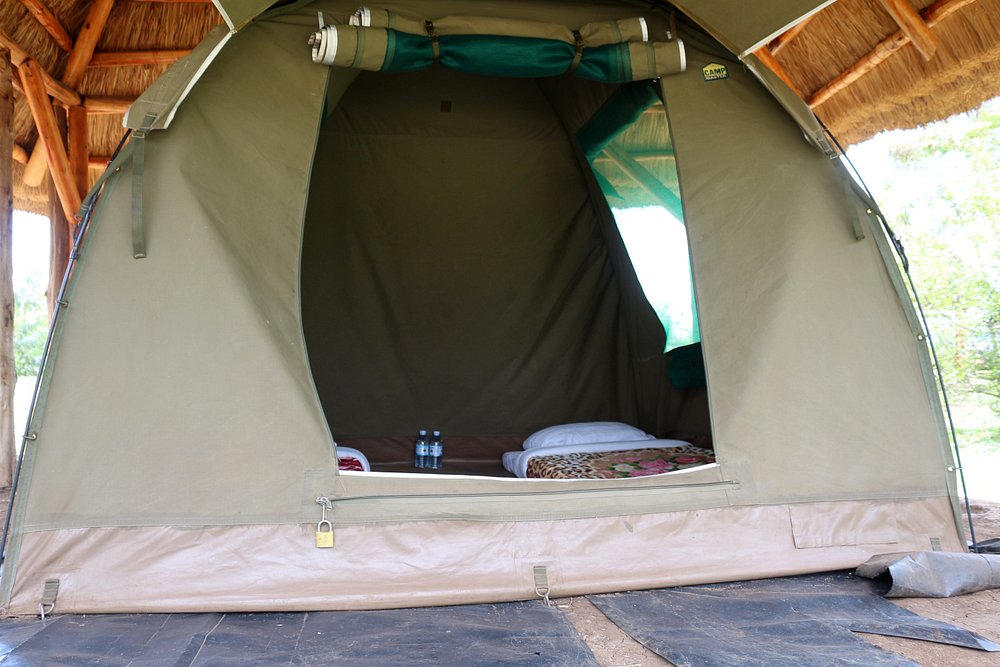 camp site in uganda