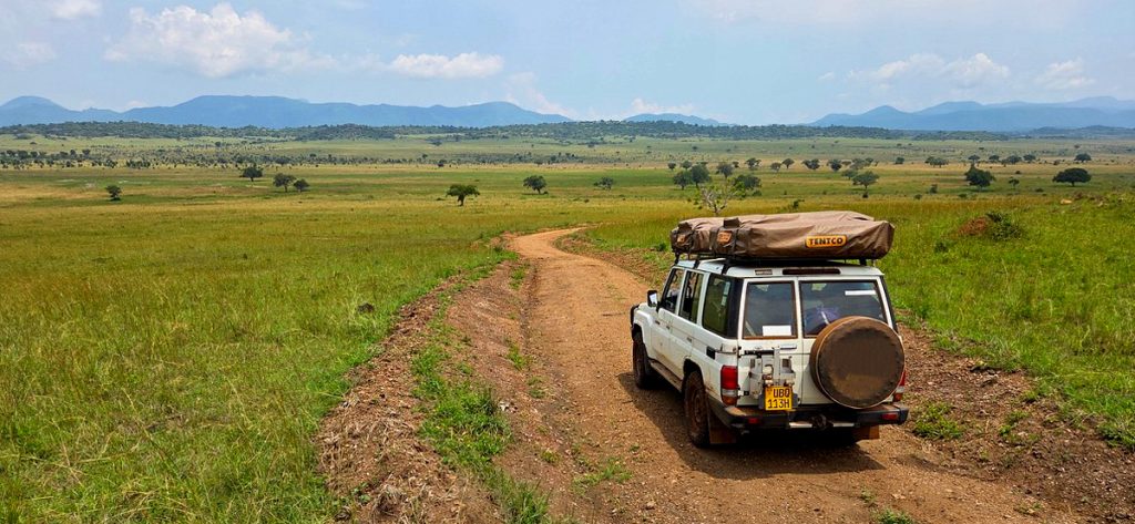 land cruiser v8 with camping