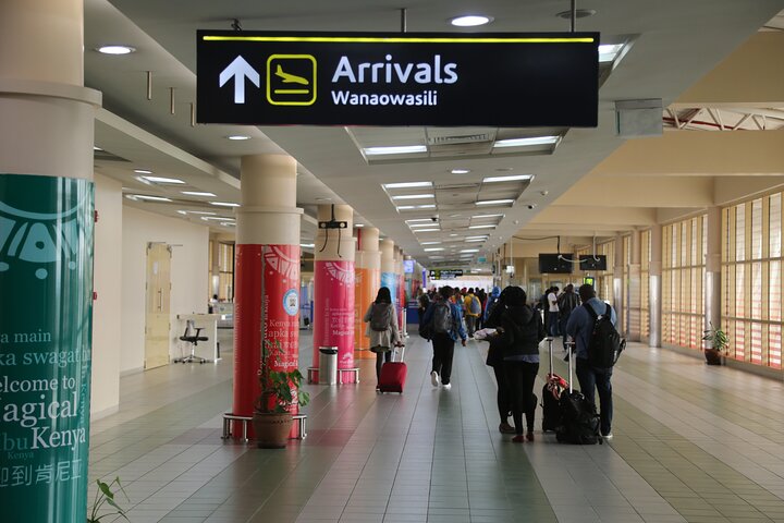 Arrival in Nairobi