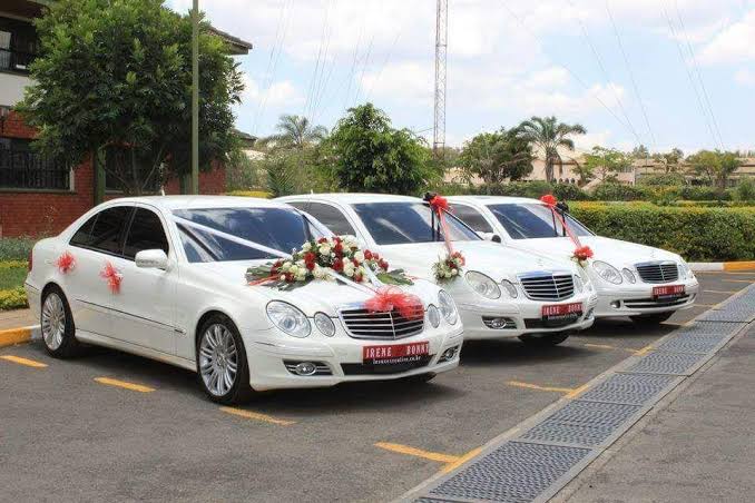 Mercedes Benz C Wedding car in Kampala / Uganda